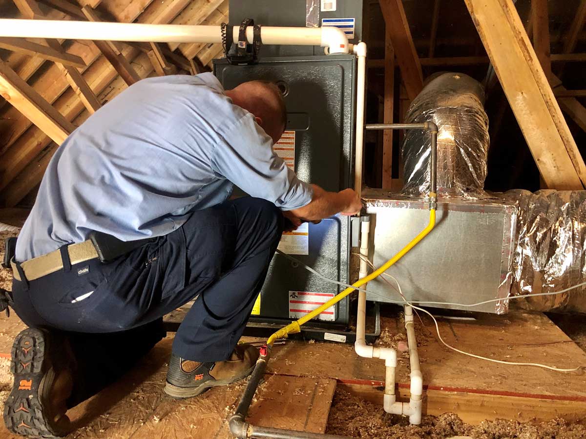heating and AC, plumbing & electric