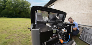 Home with generator and cost factors