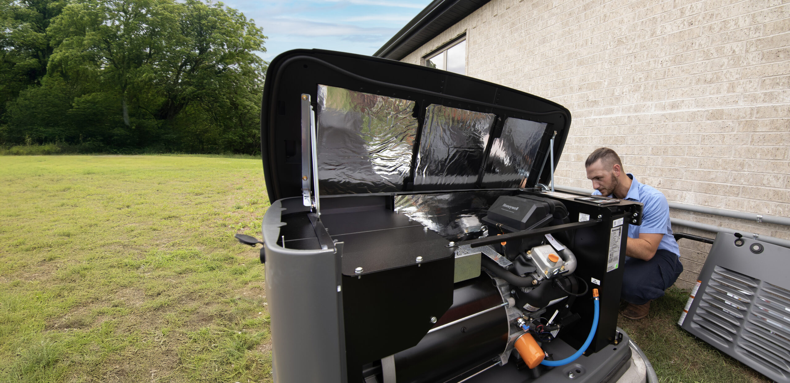 Home with generator and cost factors