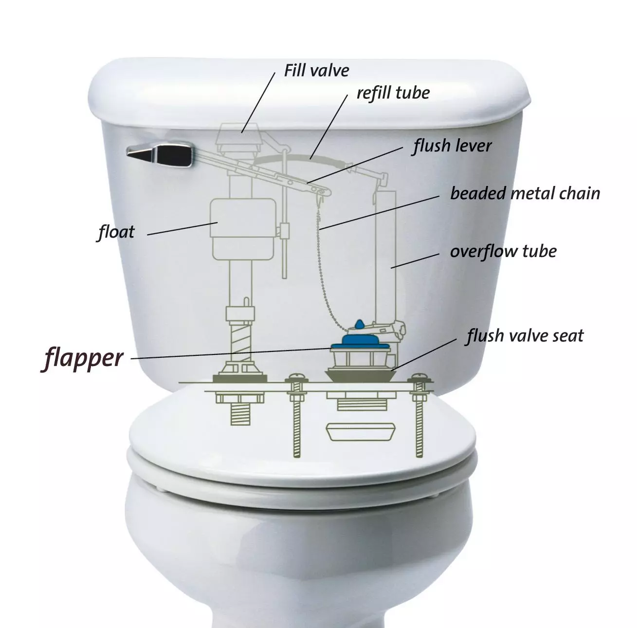 Toilet Tank Not Filling? These Tips | Paschal Plumbing & Electric